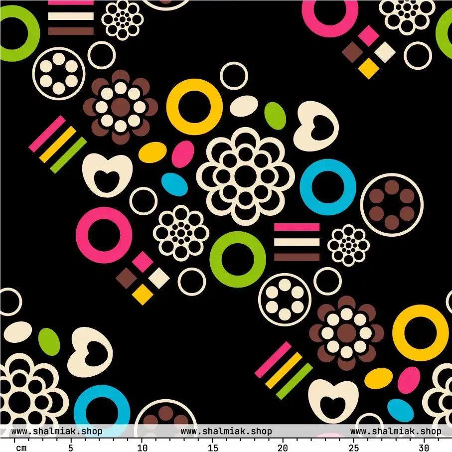 Fabric - FOREVER SWEET - Colorful Candy Mix