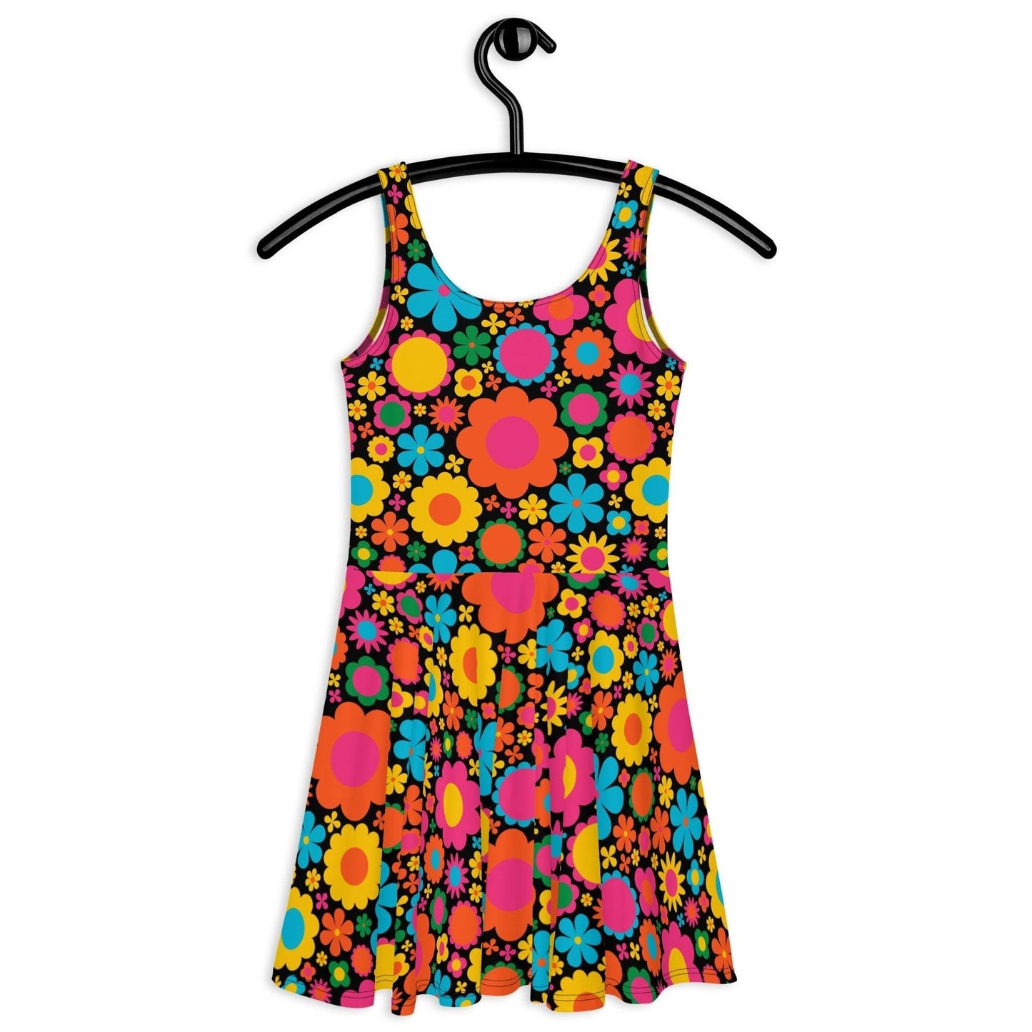 Skater dress - BLOOMPOP happy - Colorful bloom print