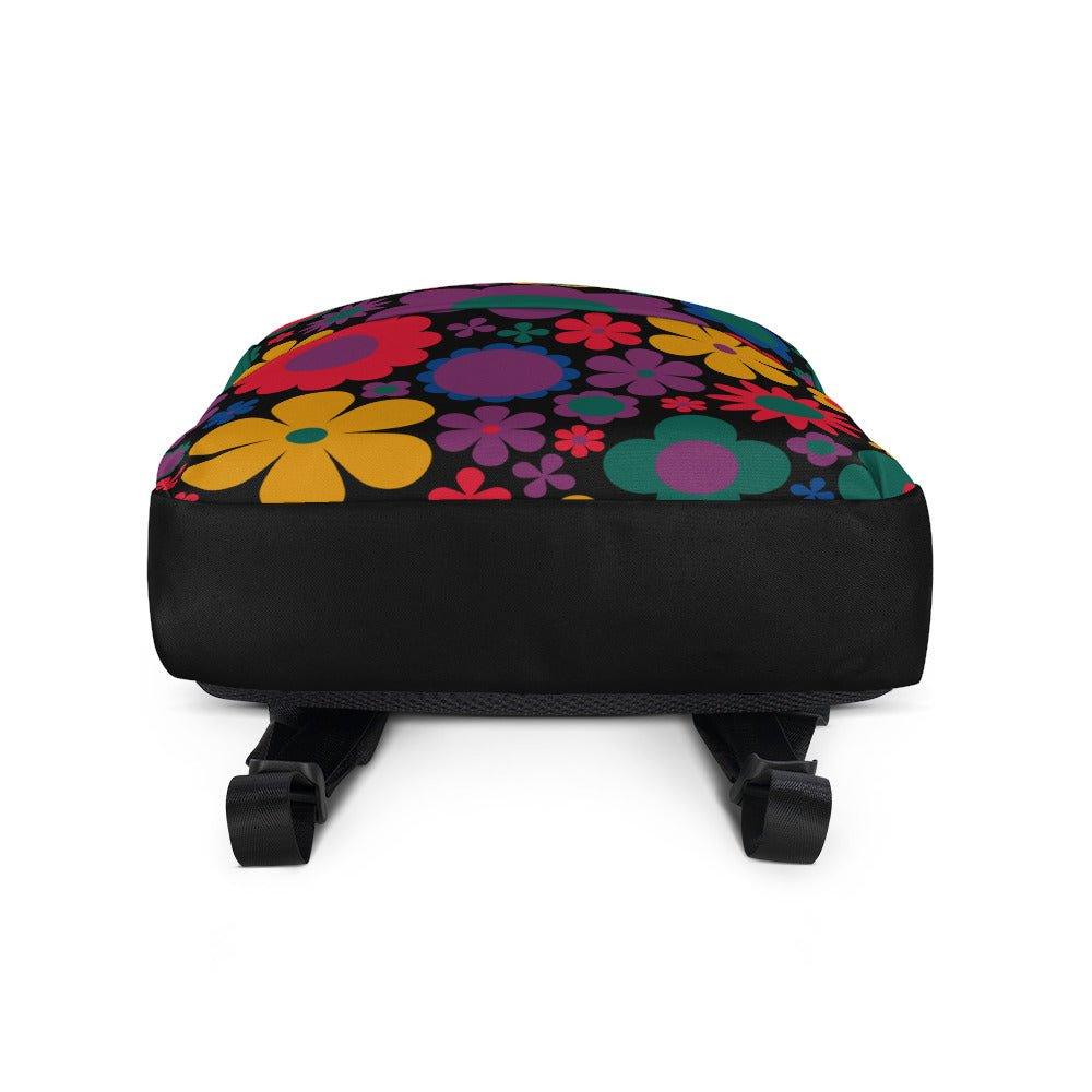 Backpack - BLOOMPOP misty - Colorful bloom print