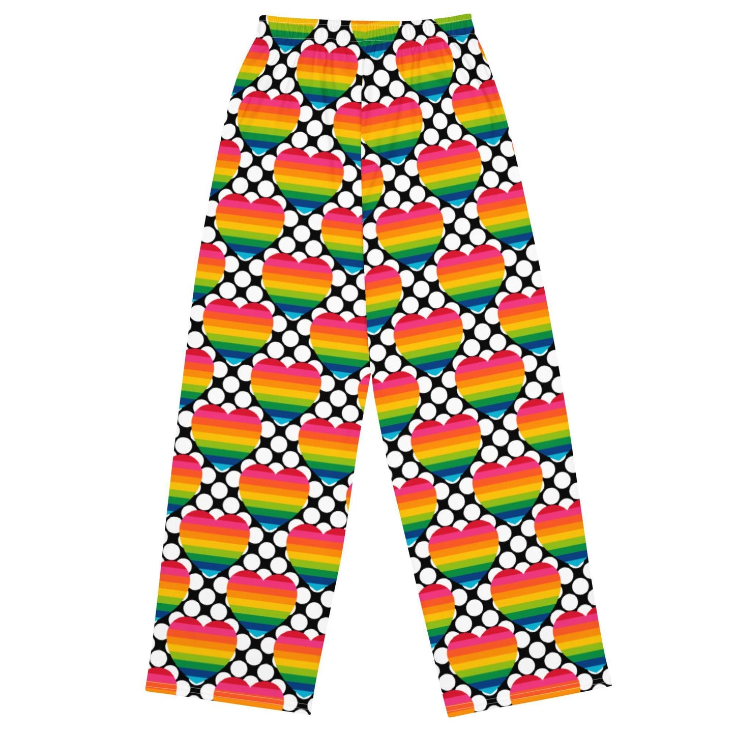 Pants - ELLIE LOVE DOT rainbow - Bold heart print