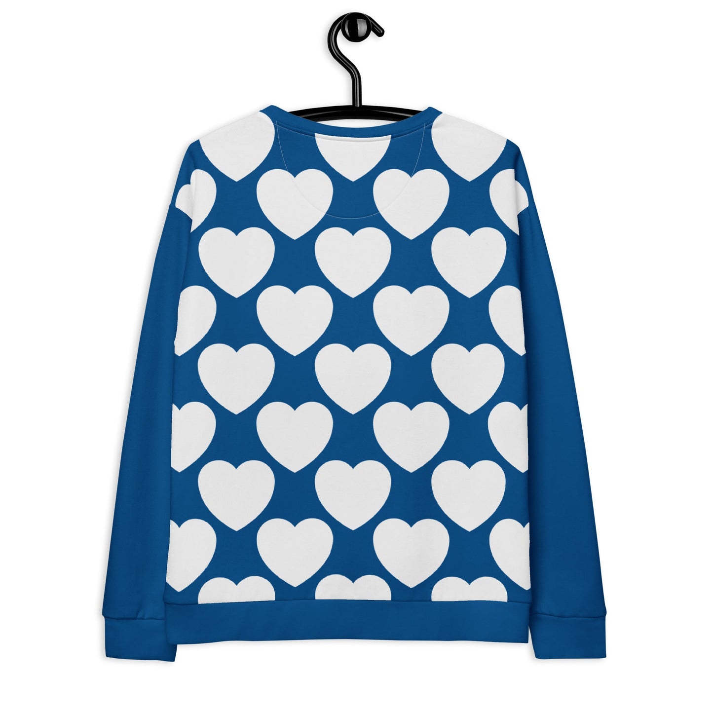 Sweatshirt - ELLIE LOVE fin - Bold heart print