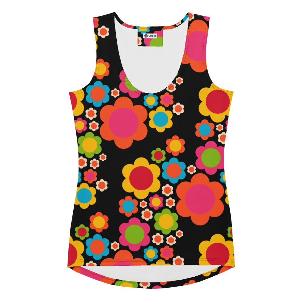 Tank top - ELLIE MIX - Colorful flower mix print