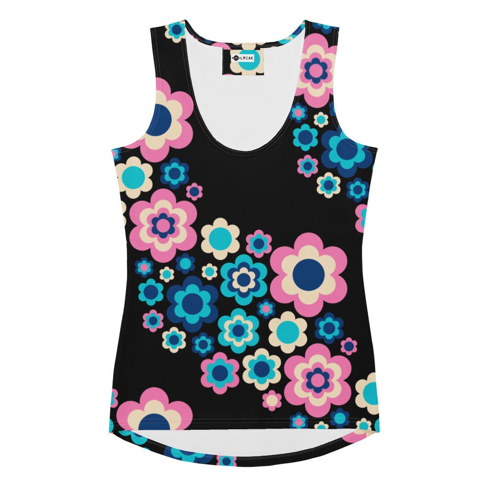 Tank top - FLORA FOREVER sweet - Floating flower print