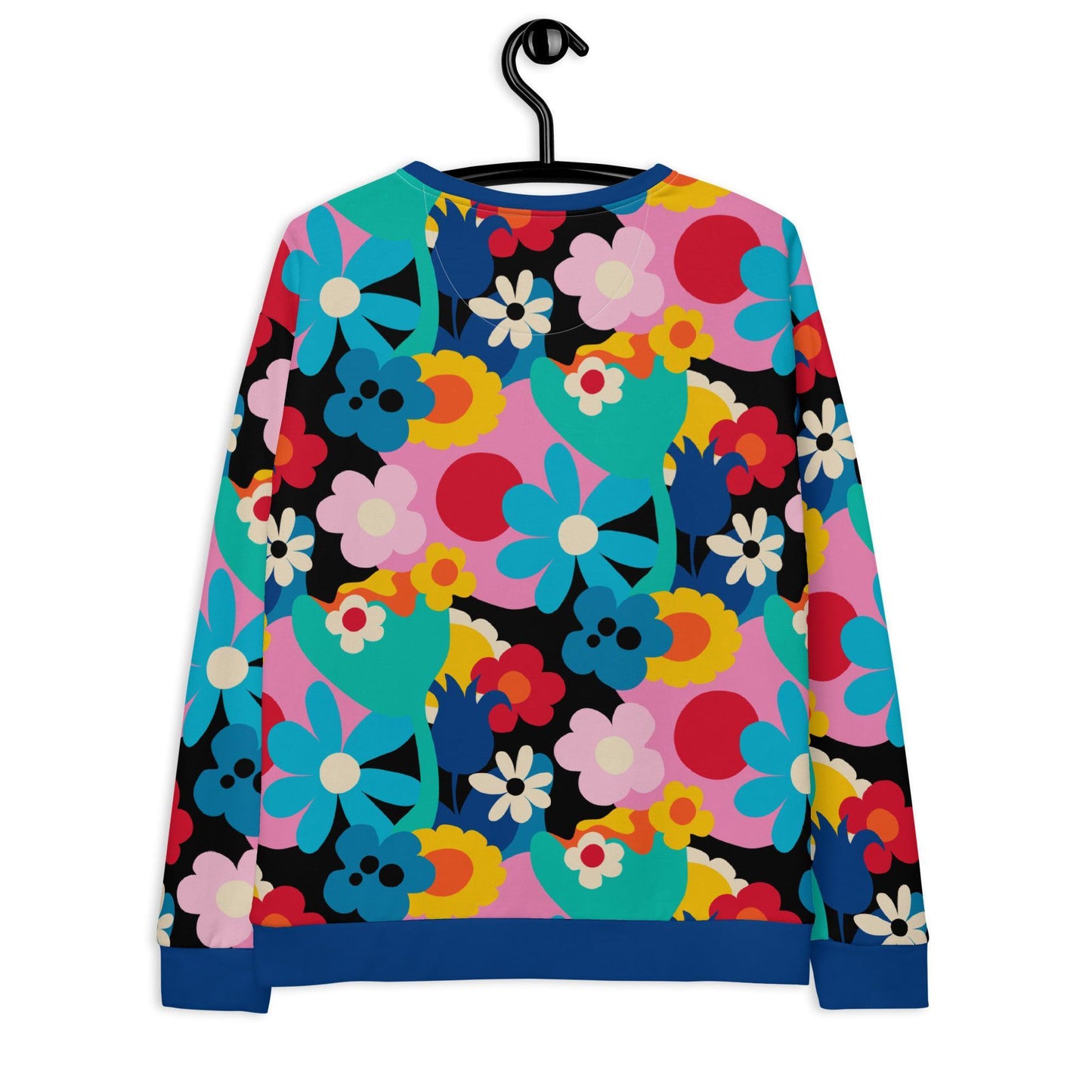 Sweatshirt - FLORALEI - Artsy flower print
