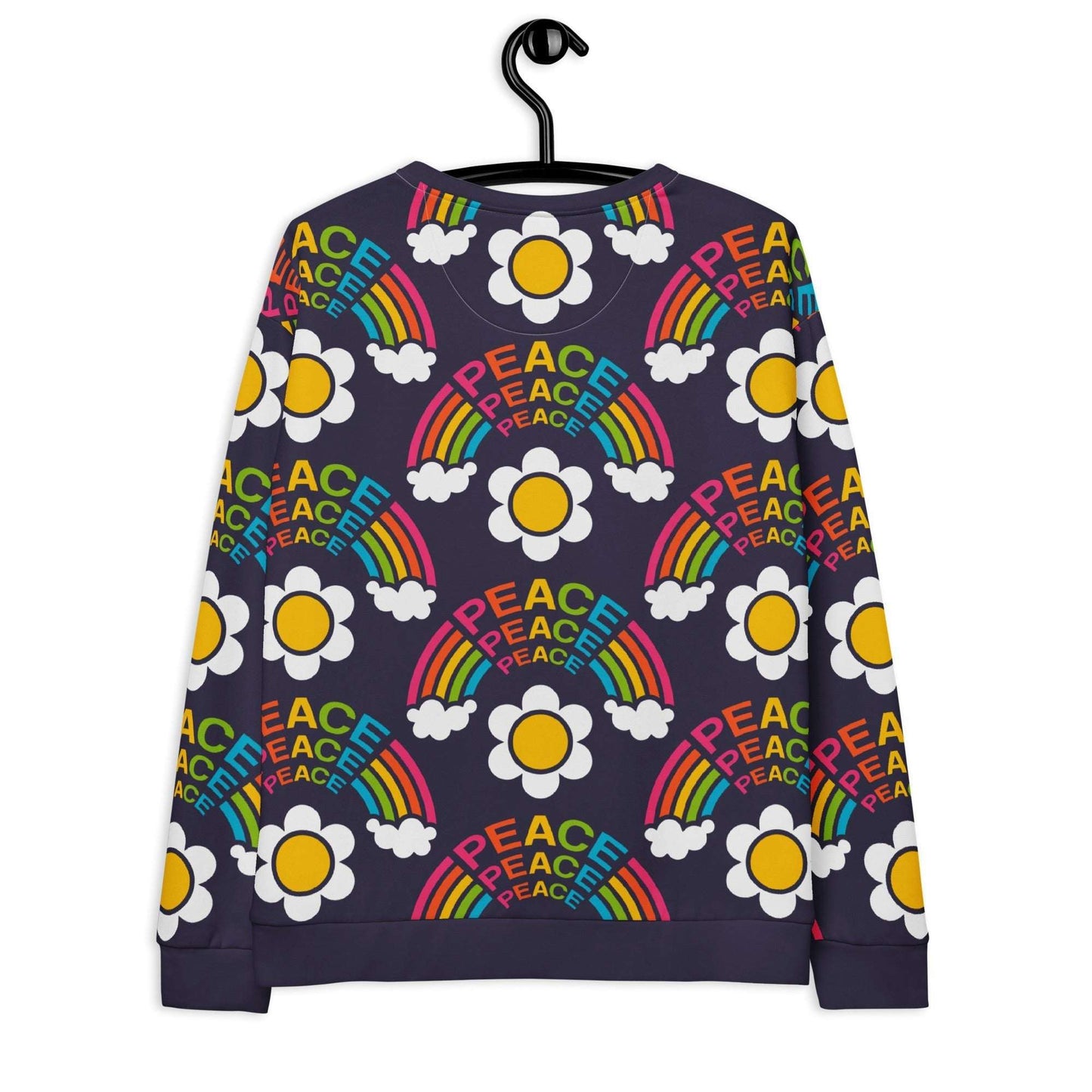 Sweatshirt - FOREVER PEACE - Peace, Rainbows and Flowers
