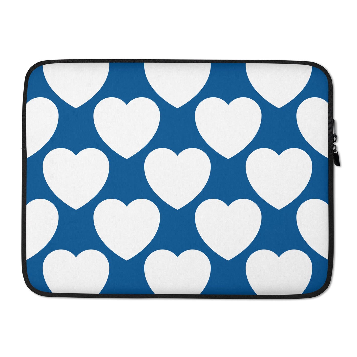 Laptop sleeve - ELLIE LOVE fin - Bold heart print 15″