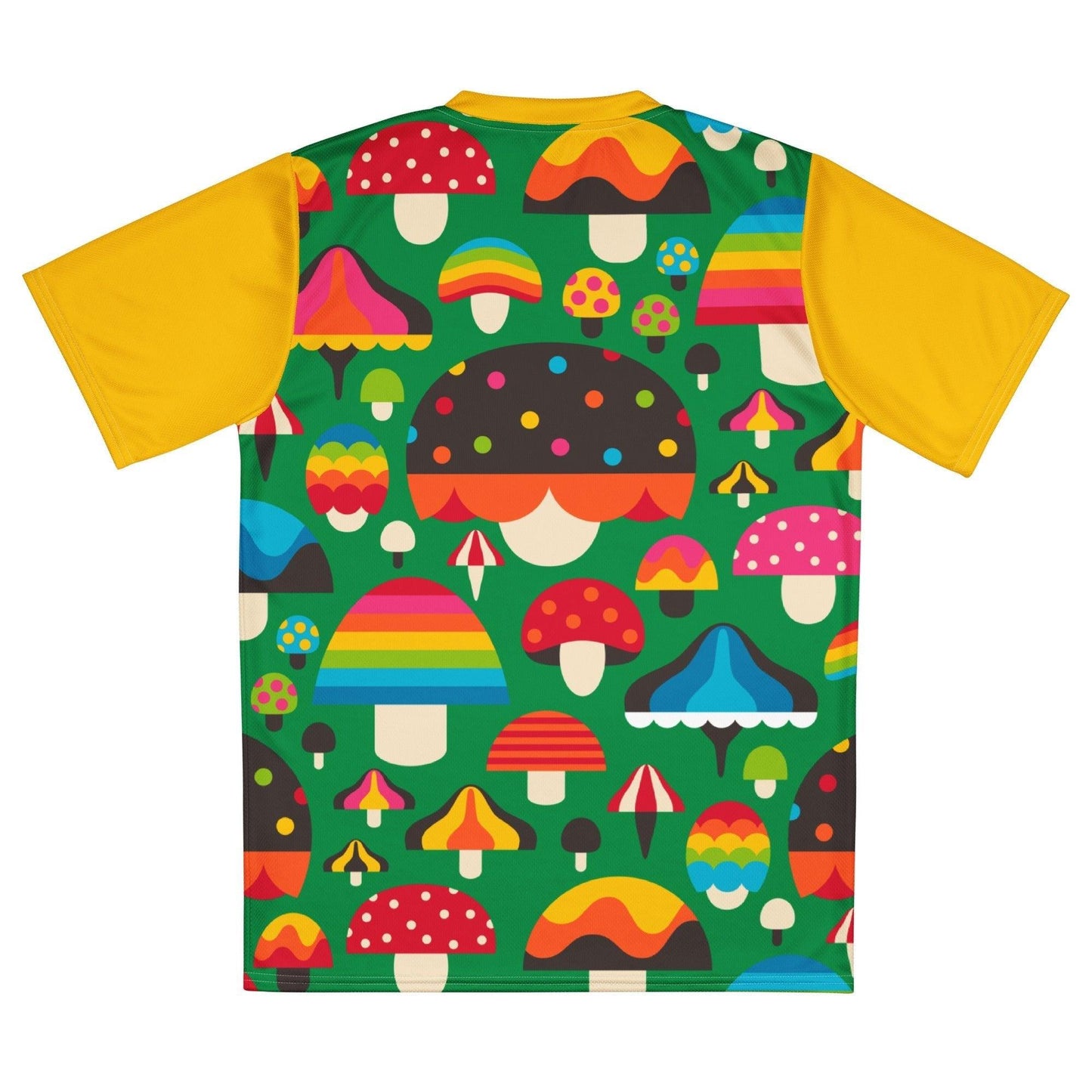 Sports Jersey - MUSHROOM MANIA green - Colorful mushroom print