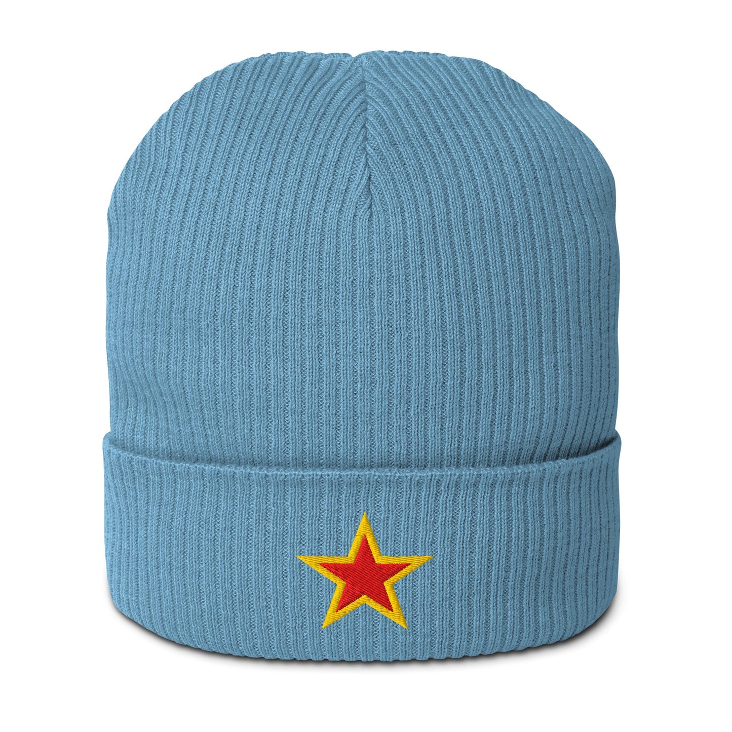 Beanie - STAR red yellow