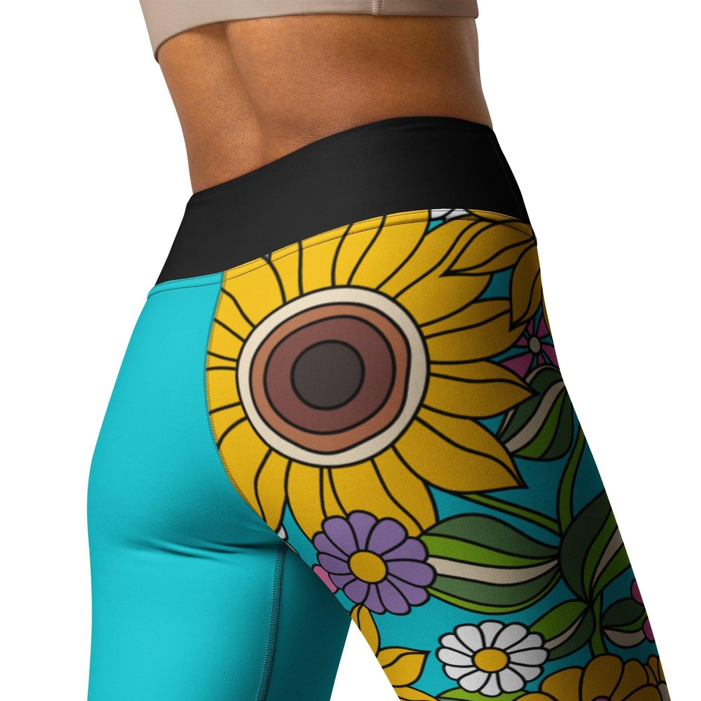 Yoga Leggings - SUNDANCE turquoise