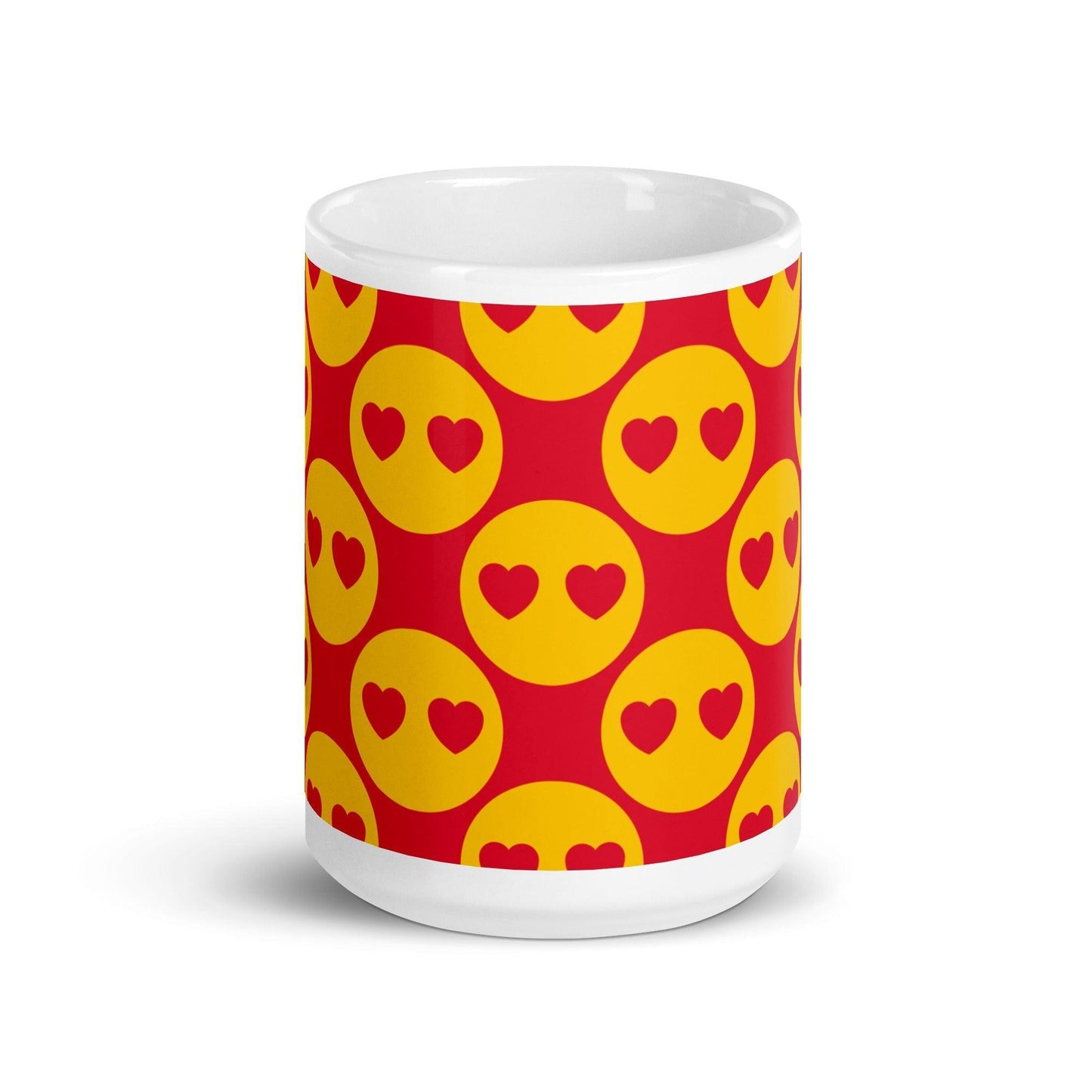 Mug - SUPERHAPPY - Sunshine and hearts print