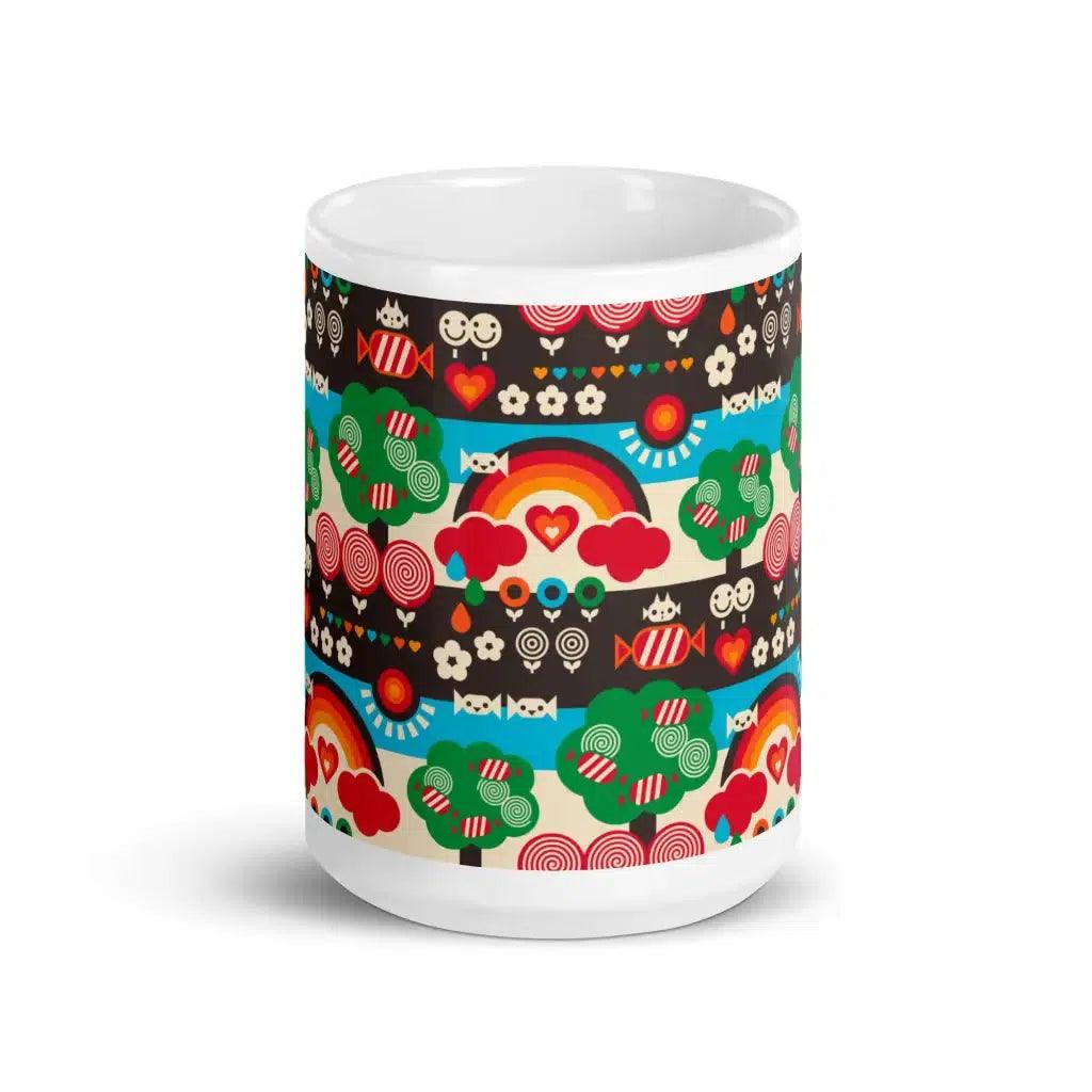 Mug - SWEET DAYS - Vintage candy print