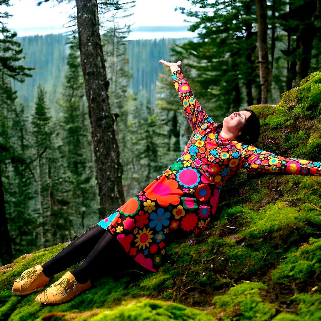 For the secret color lovers: A story about retro-inspired clothing and quiet color love