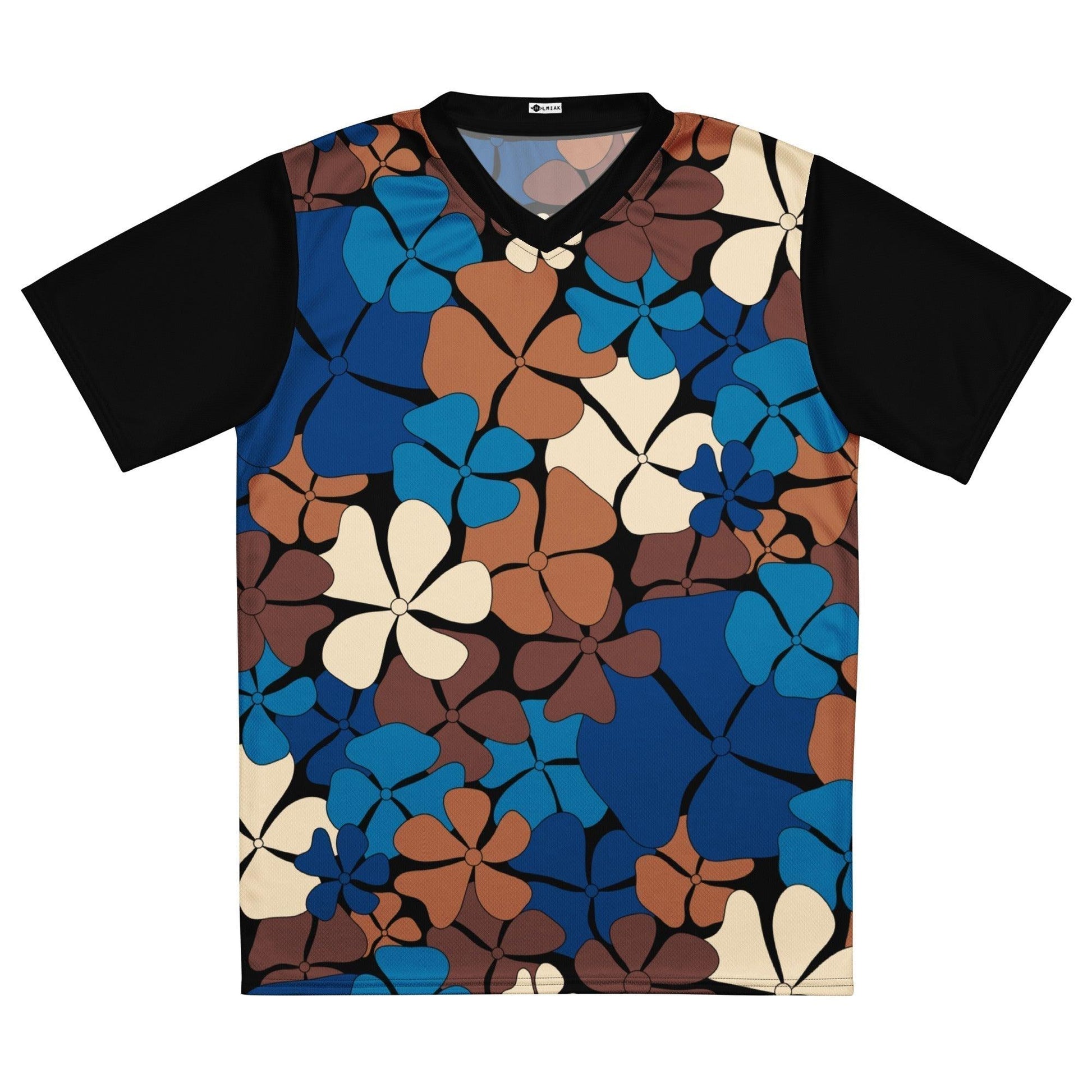 ADELIE blue brown - Sports Jersey | SHALMIAK