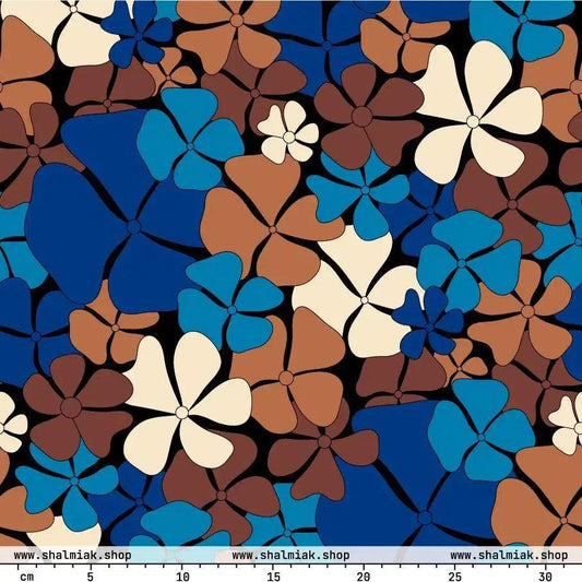 ADELIE blue brown | SHALMIAK