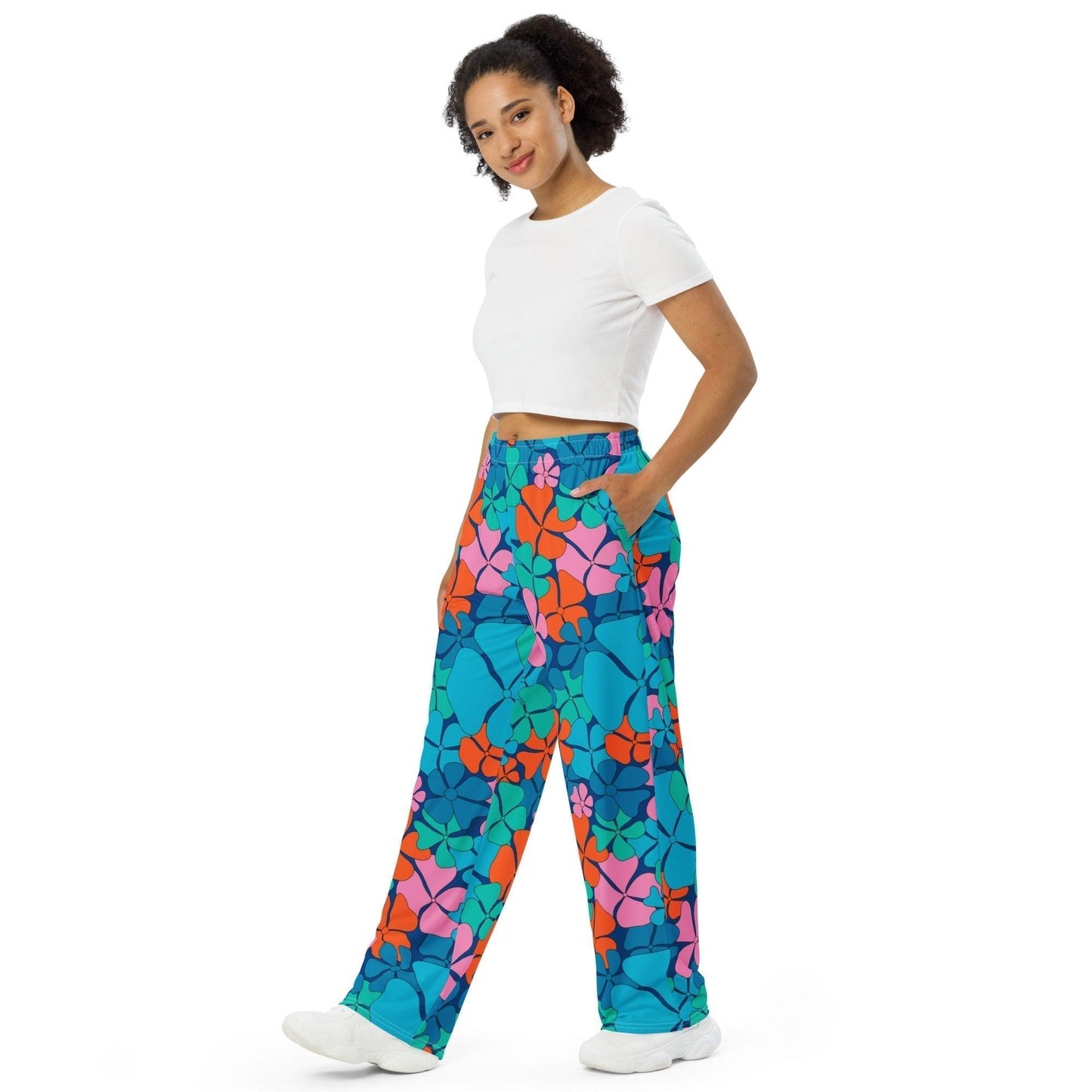 ADELIE blue orange - Pants