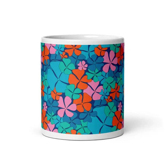 ADELIE orange blue - Mug | SHALMIAK