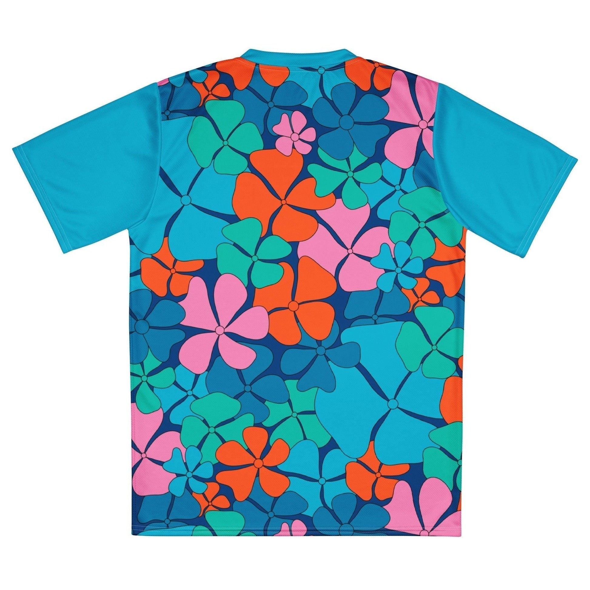 ADELIE orange blue - Sports Jersey | SHALMIAK