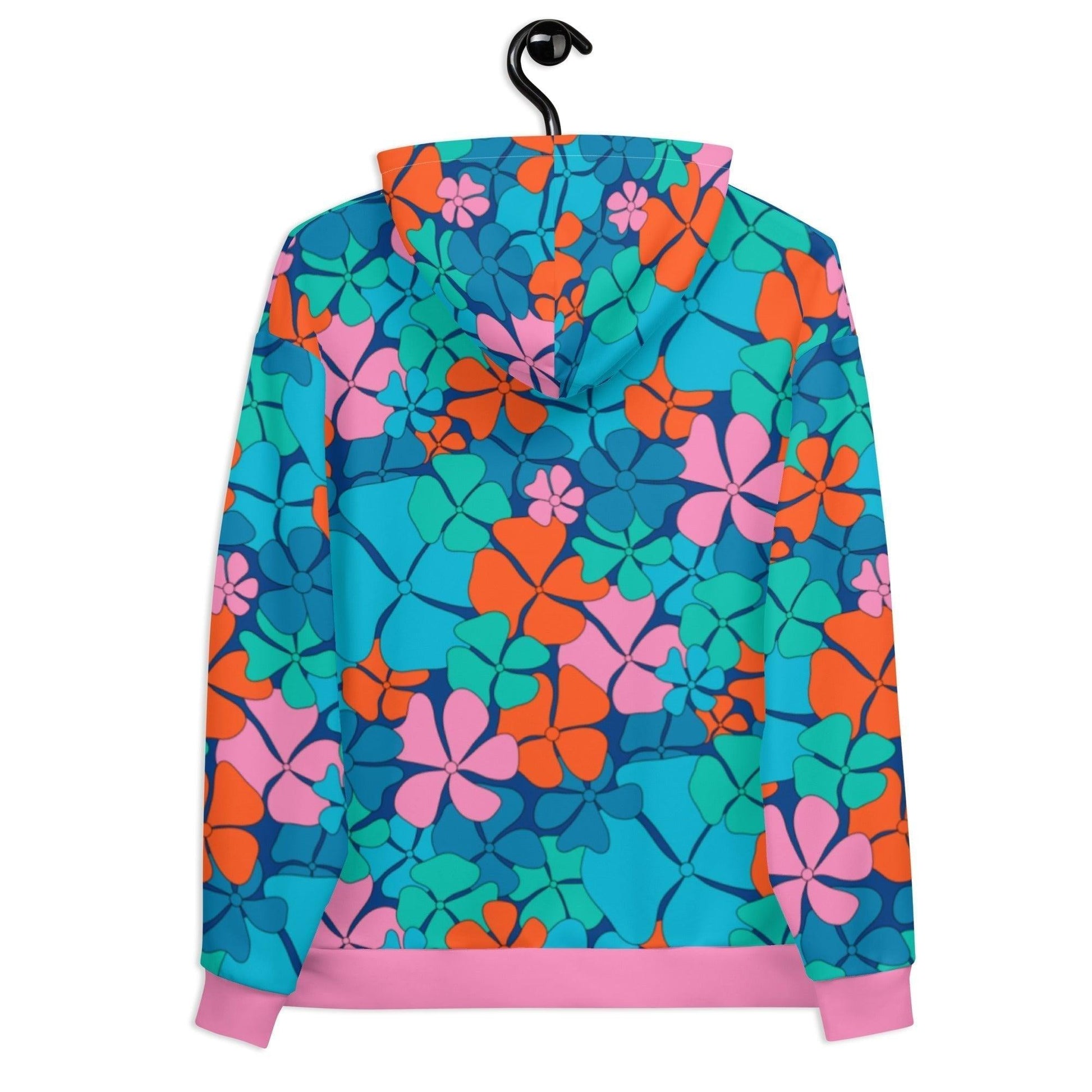 ADELIE orange blue - Hoodie | SHALMIAK