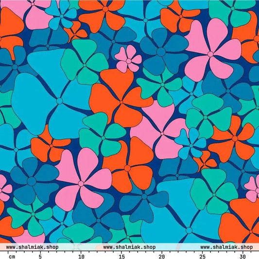 ADELIE orange blue | SHALMIAK