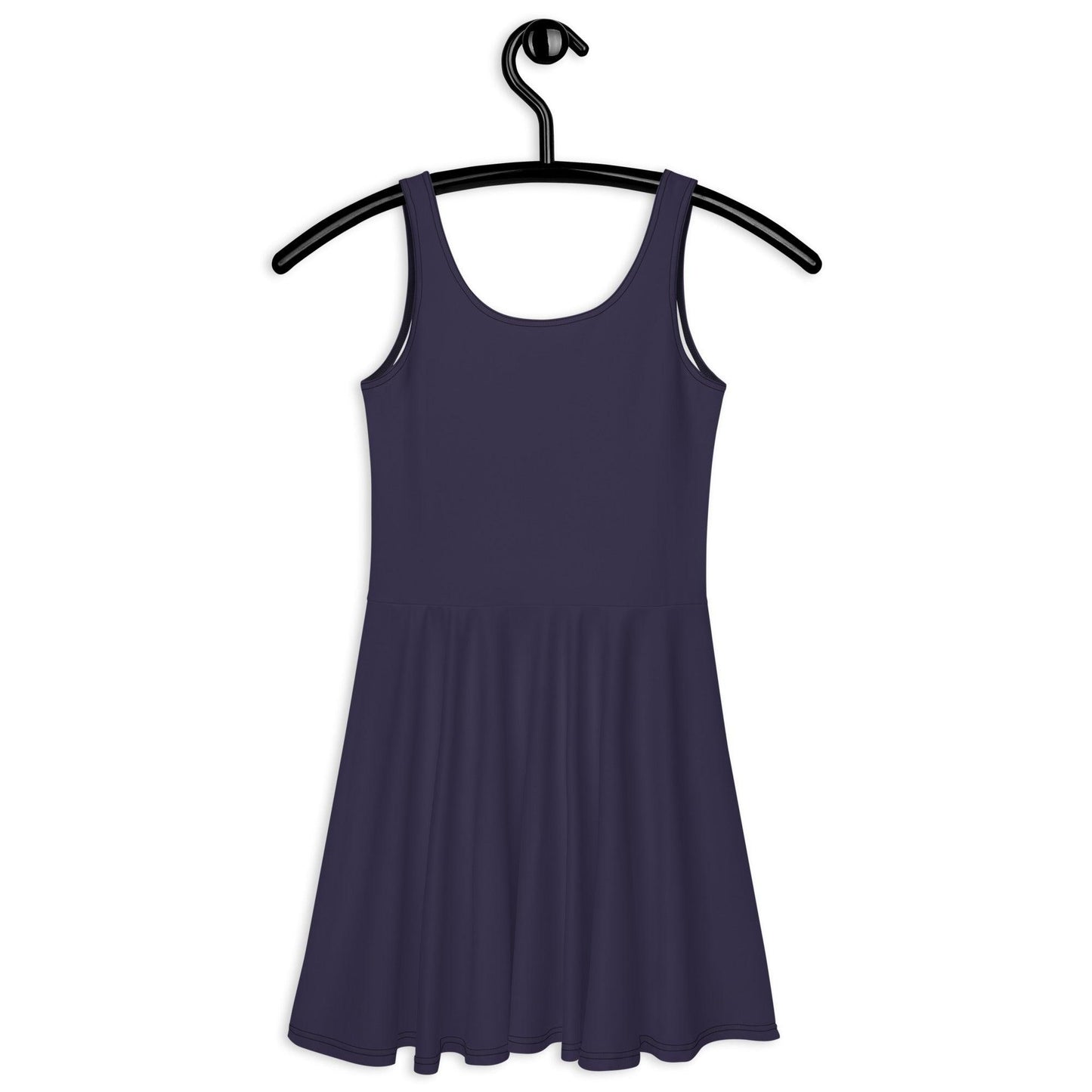 BASIC darkblue - Skater Dress | SHALMIAK