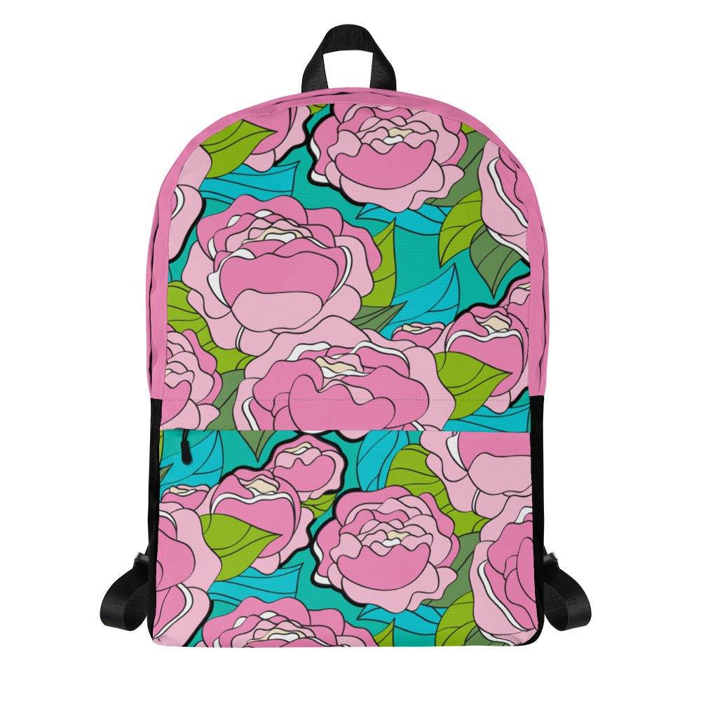 BE MY ONLY pink turquoise - Backpack | SHALMIAK