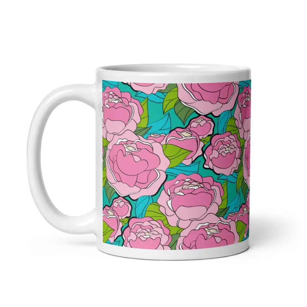 BE MY ONLY pink turquoise - Mug | SHALMIAK