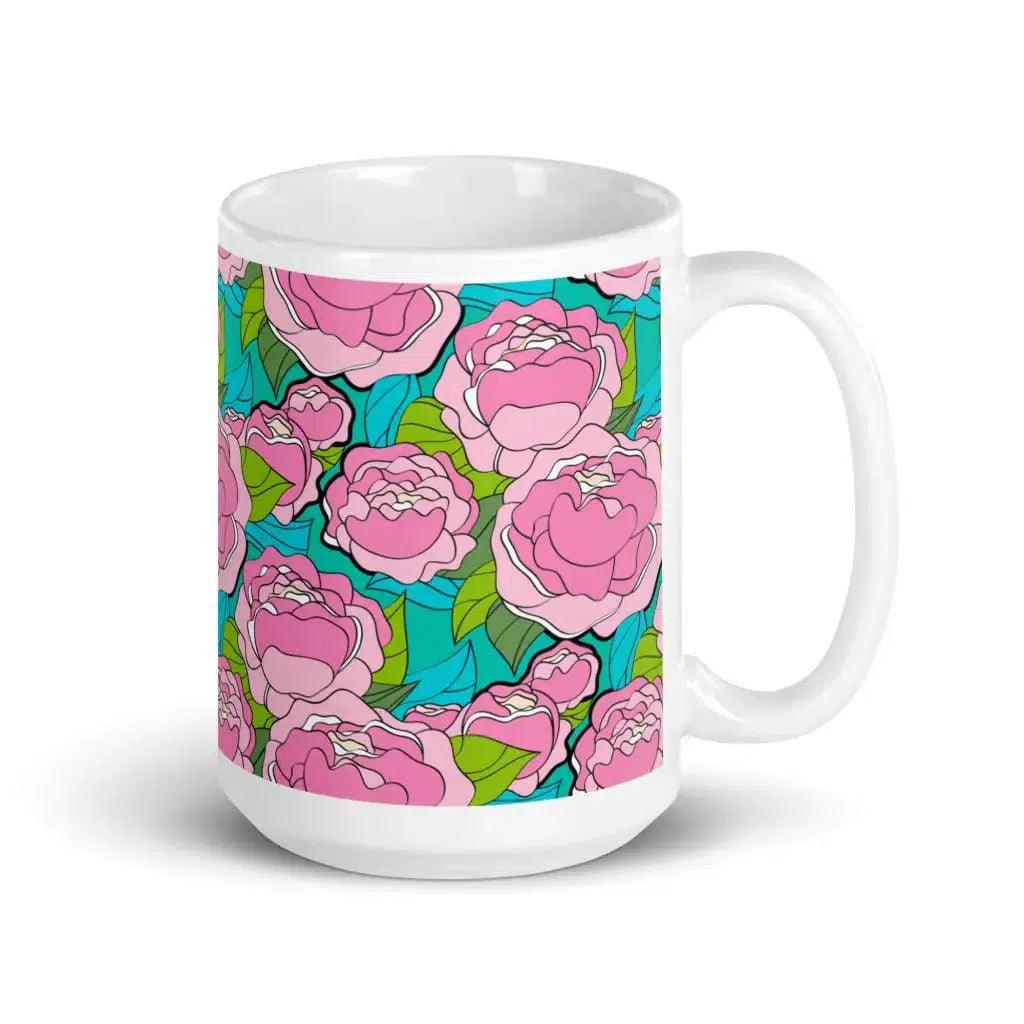 BE MY ONLY pink turquoise - Mug | SHALMIAK