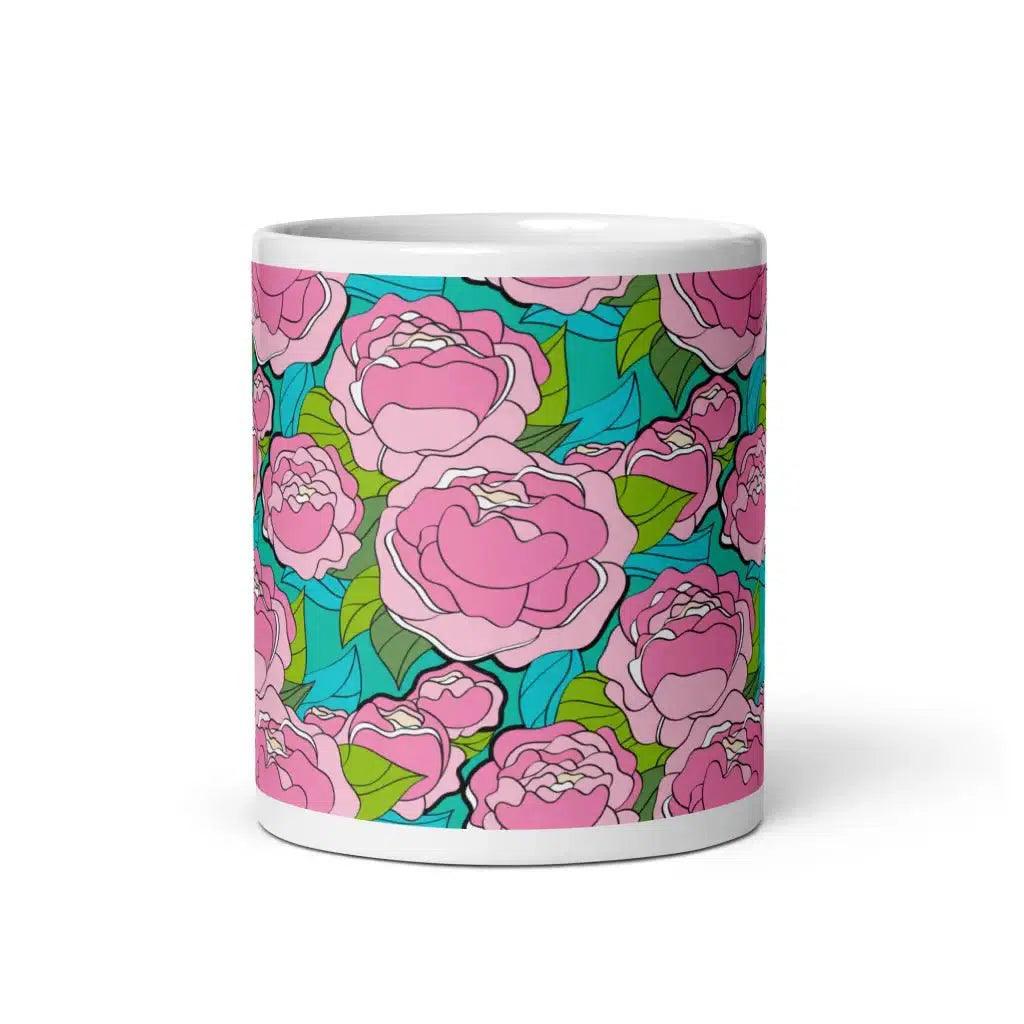 BE MY ONLY pink turquoise - Mug | SHALMIAK