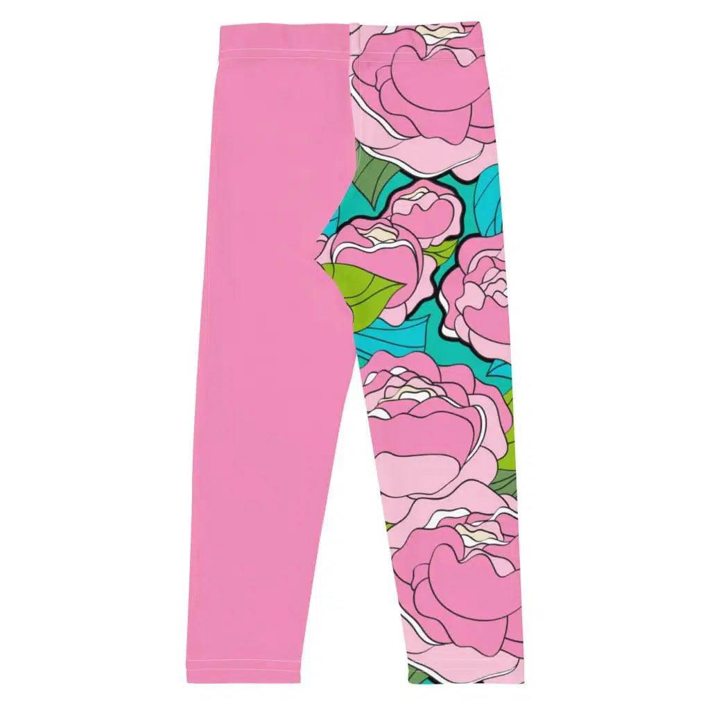 BE MY ONLY pink turquoise - Kids' Leggings | SHALMIAK