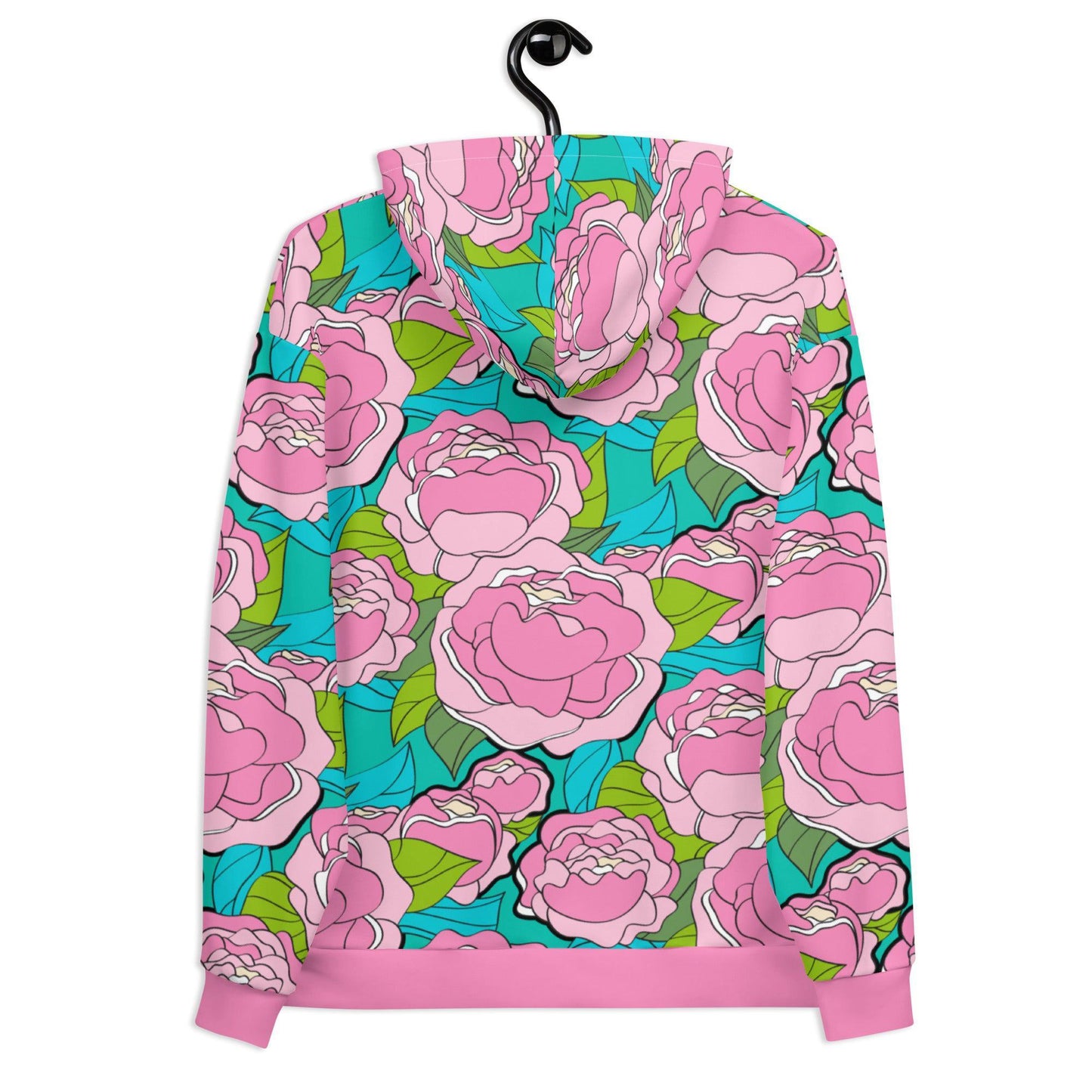 BE MY ONLY pink turquoise - Hoodie | SHALMIAK