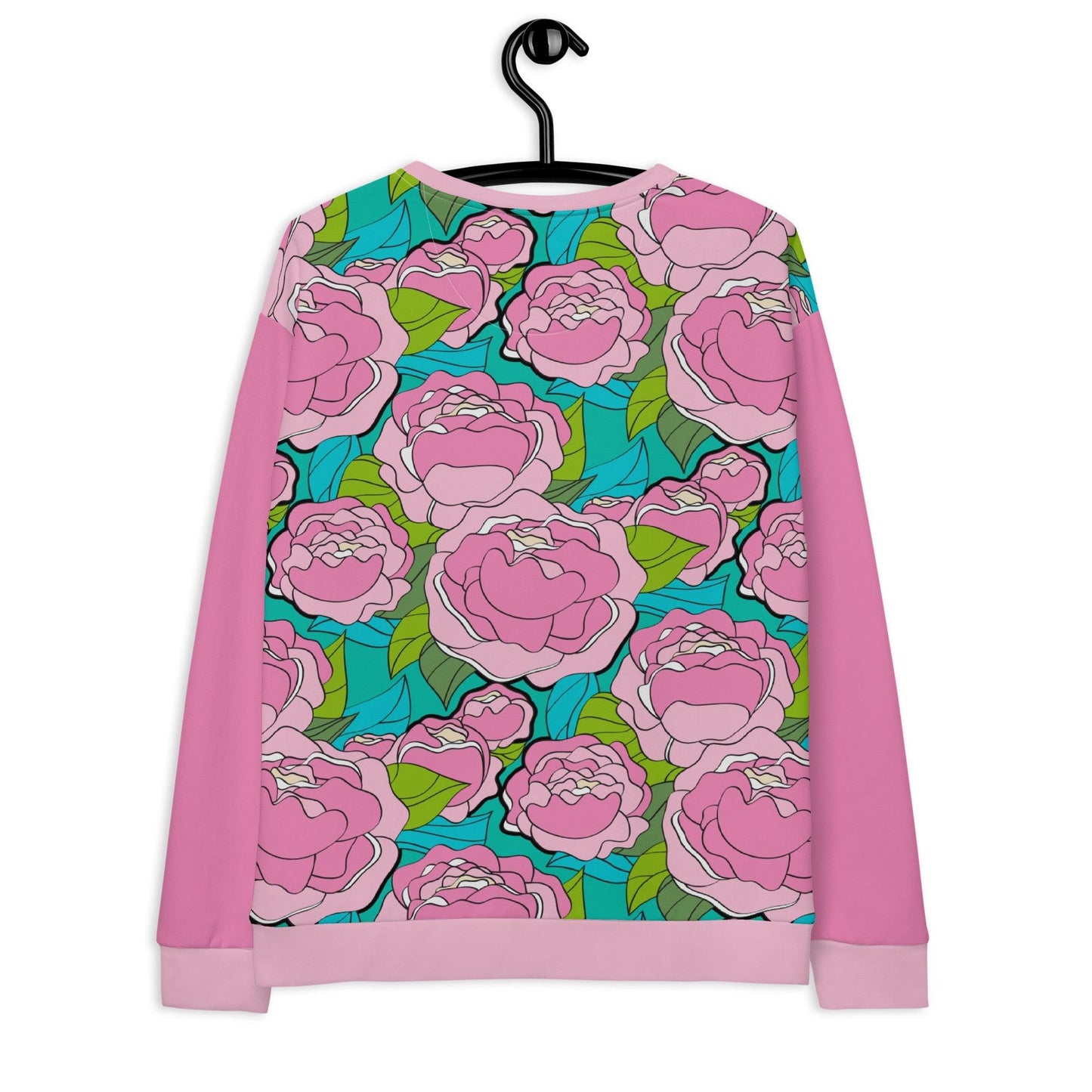 BE MY ONLY pink turquoise - Sweatshirt | SHALMIAK