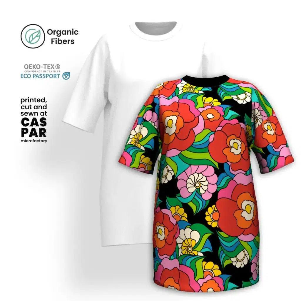 BELLADRAMA - Organic Cotton T-Shirt Dress | SHALMIAK