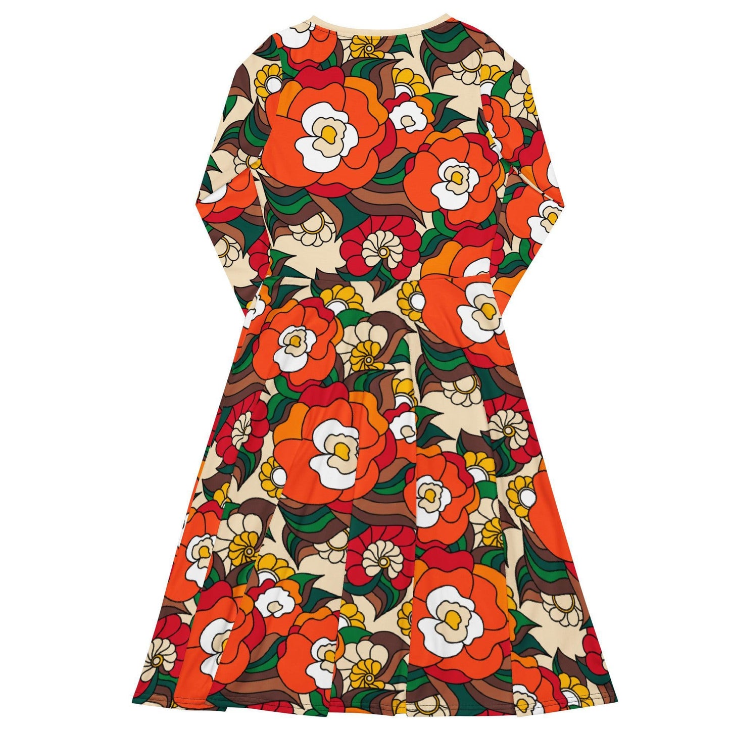 BELLADRAMA retro - Midi Dress With Pockets | SHALMIAK