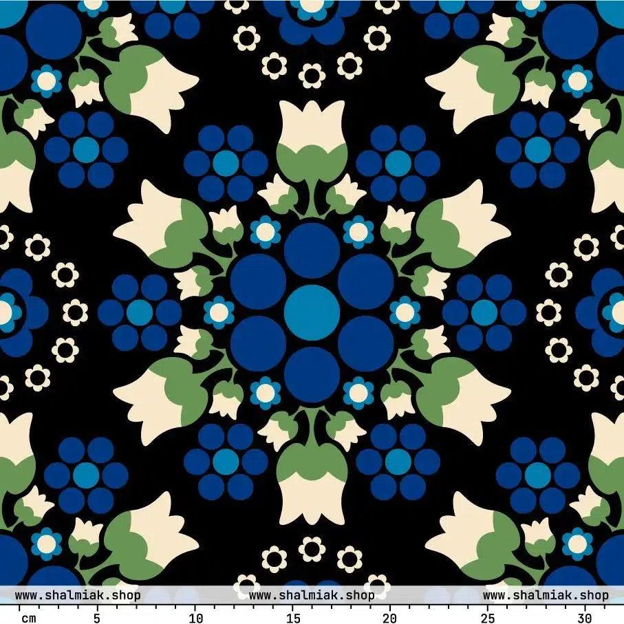 BERRY DANCE blue black | SHALMIAK