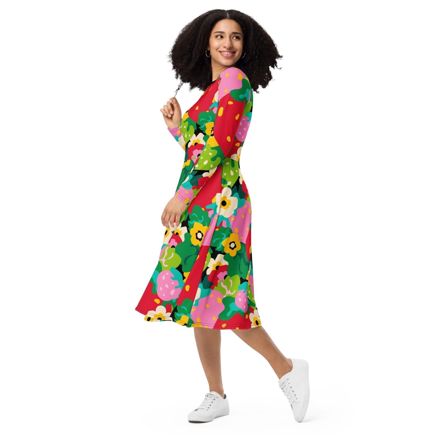 BERRYLEI - Midi Dress With Pockets | SHALMIAK