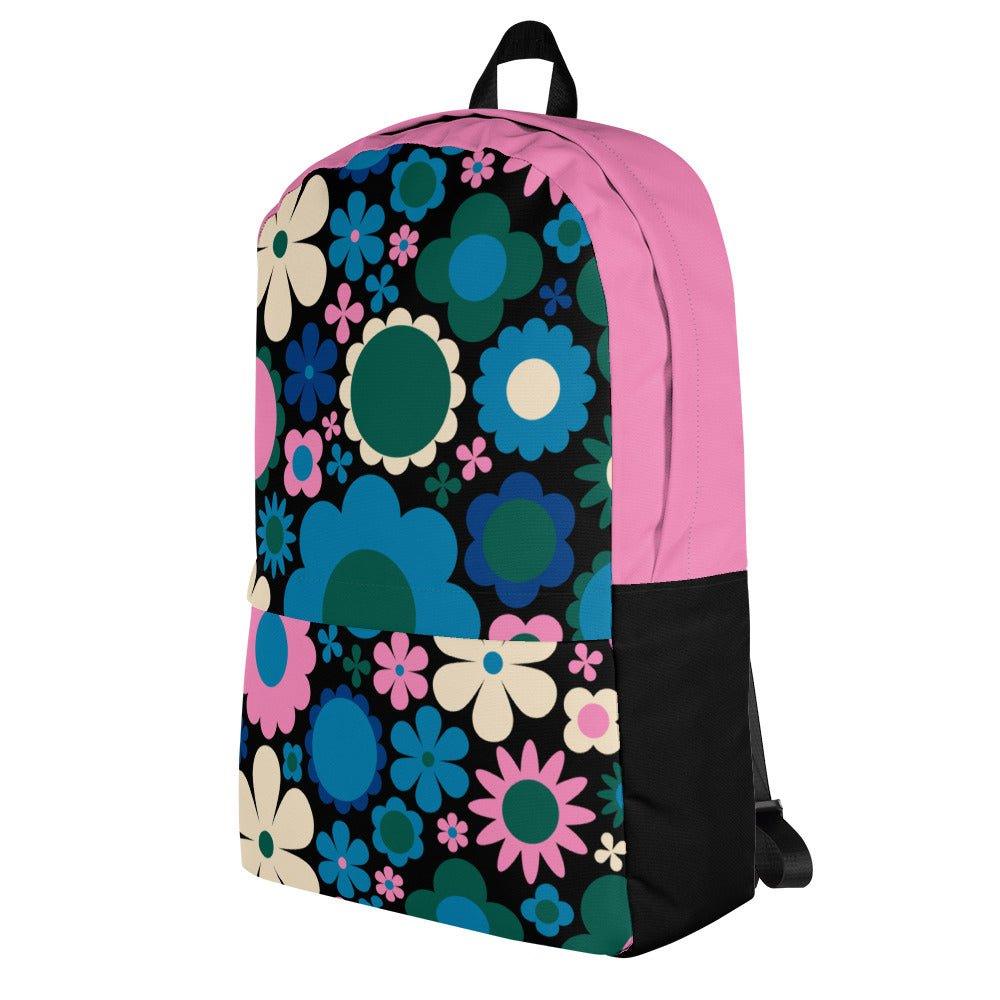 BLOOMPOP blue pink - Backpack | SHALMIAK