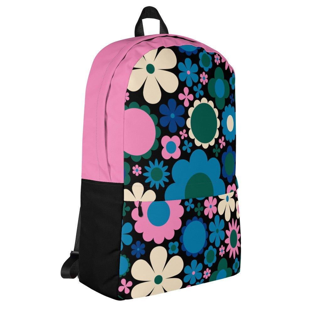 BLOOMPOP blue pink - Backpack | SHALMIAK