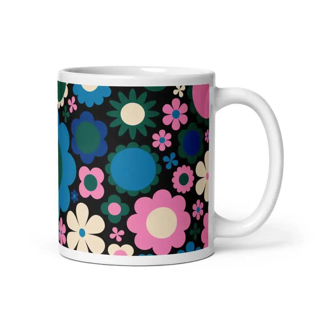 BLOOMPOP blue pink - Mug | SHALMIAK