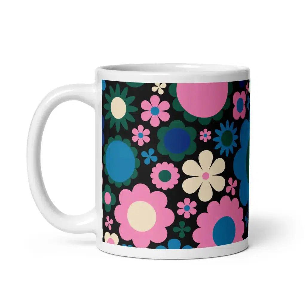 BLOOMPOP blue pink - Mug | SHALMIAK