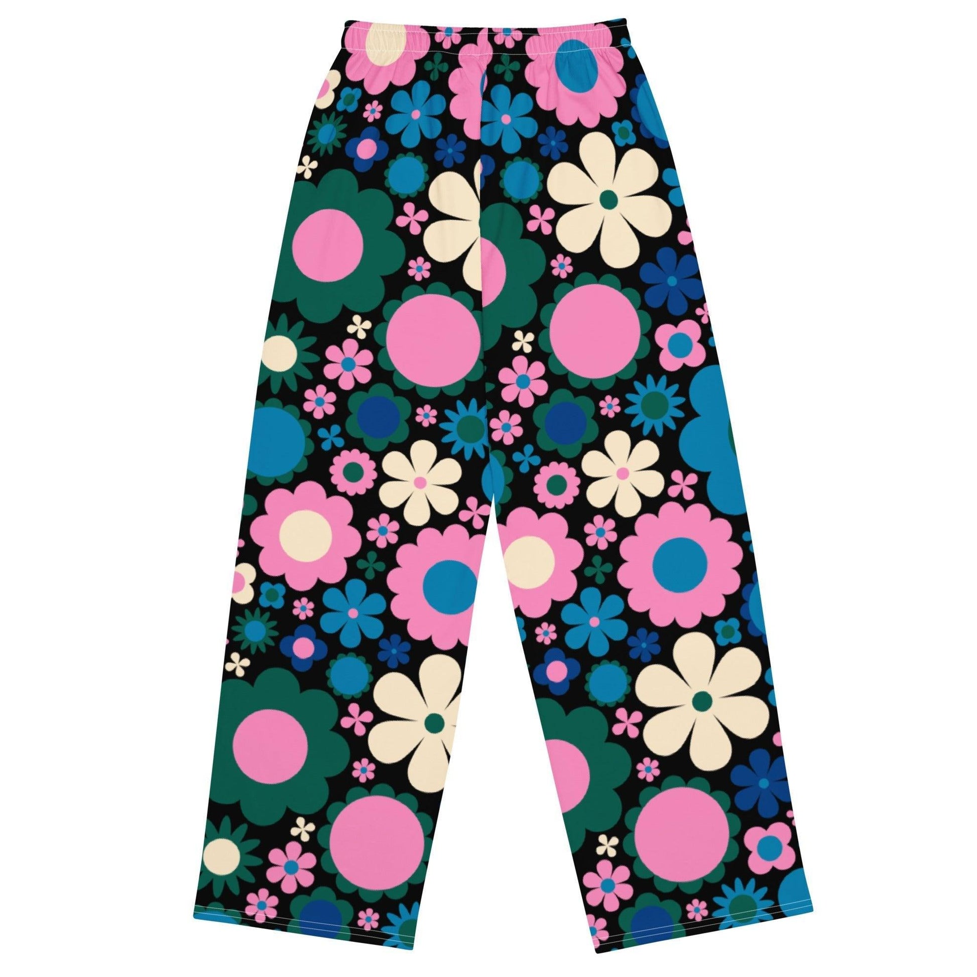 BLOOMPOP blue pink - Pants | SHALMIAK