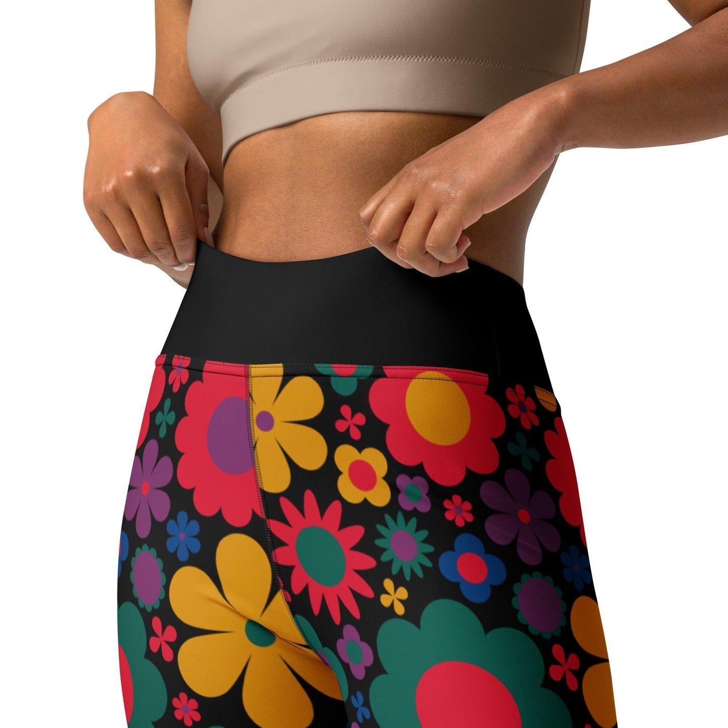 BLOOMPOP misty -2- Yoga Leggings | SHALMIAK