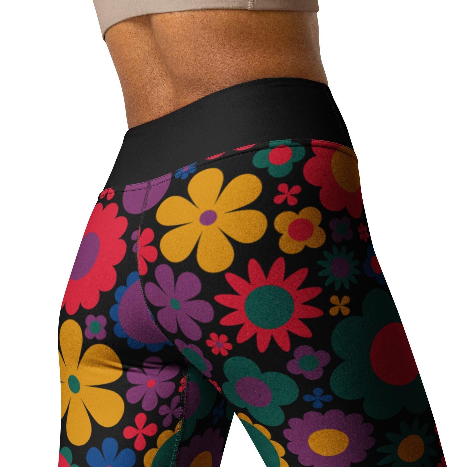 BLOOMPOP misty -2- Yoga Leggings | SHALMIAK