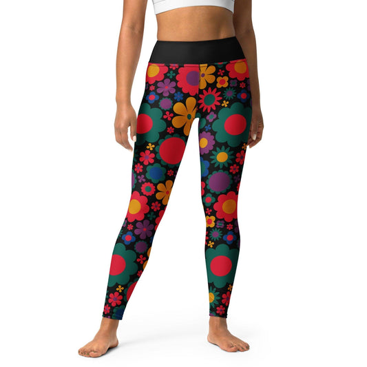 BLOOMPOP misty -2- Yoga Leggings | SHALMIAK