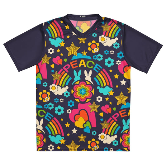 BUNNY PEACE darkblue - Sports Jersey | SHALMIAK