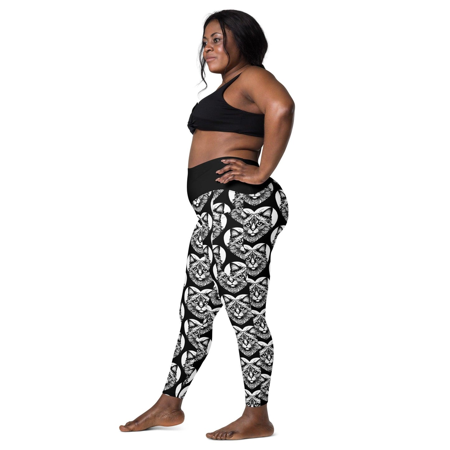 CAT BREED LEGGINGS with pockets - BALINESE - HERTTAHOUND | SHALMIAK