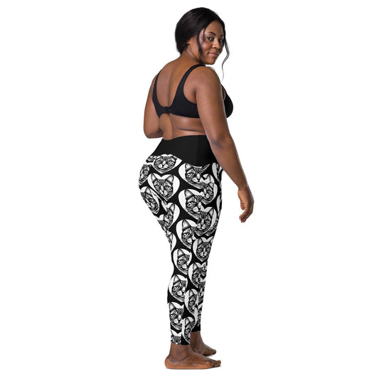 CAT BREED LEGGINGS with pockets - BENGAL - HERTTAHOUND | SHALMIAK