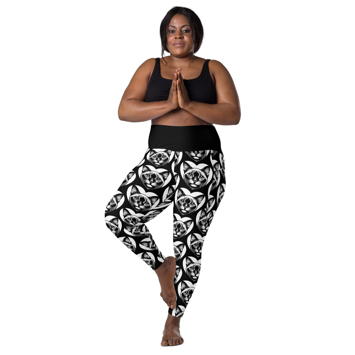 CAT BREED LEGGINGS with pockets - BURMESE - HERTTAHOUND | SHALMIAK