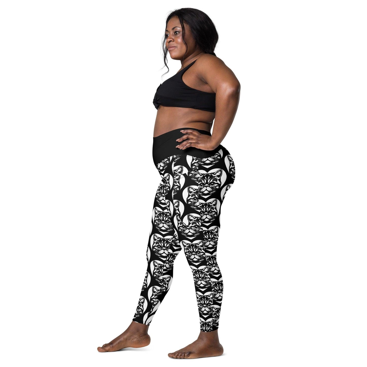 CAT BREED LEGGINGS with pockets - EXOTIC SHORTHAIR - HERTTAHOUND | SHALMIAK