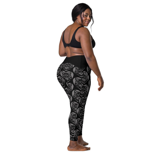 CAT BREED LEGGINGS with pockets - EXOTIC SHORTHAIR - HERTTAHOUND - grey | SHALMIAK