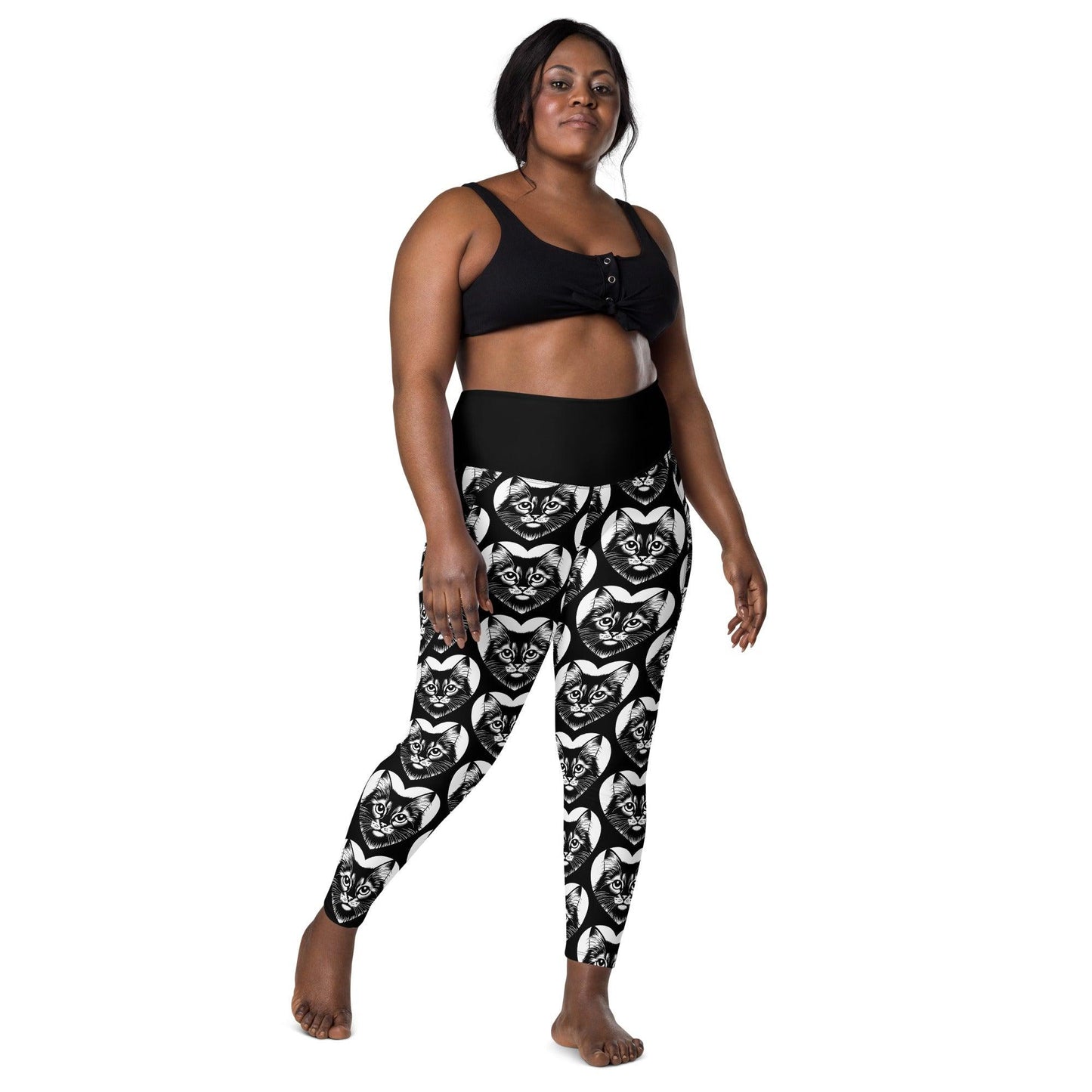 CAT BREED LEGGINGS with pockets - SOMALI - HERTTAHOUND | SHALMIAK